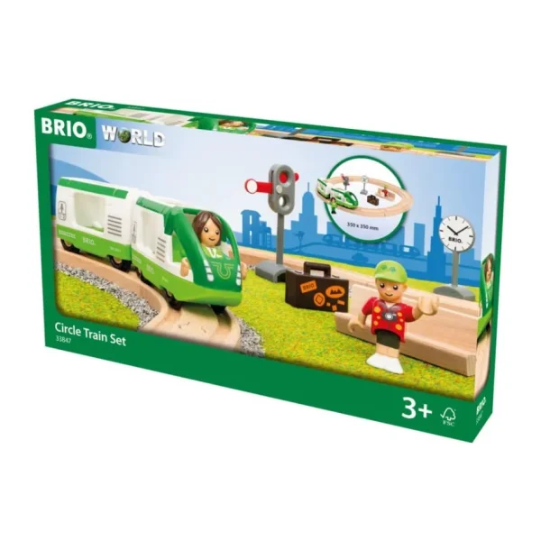 BRIO Tüm Tren Setleri ile uyumlu - Dünya - Çember Tren Seti İçin Çocuk Yaş 3 Yıl ve Yukarı