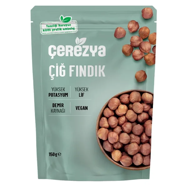 Çerezya 150 gr Çiğ Fındık