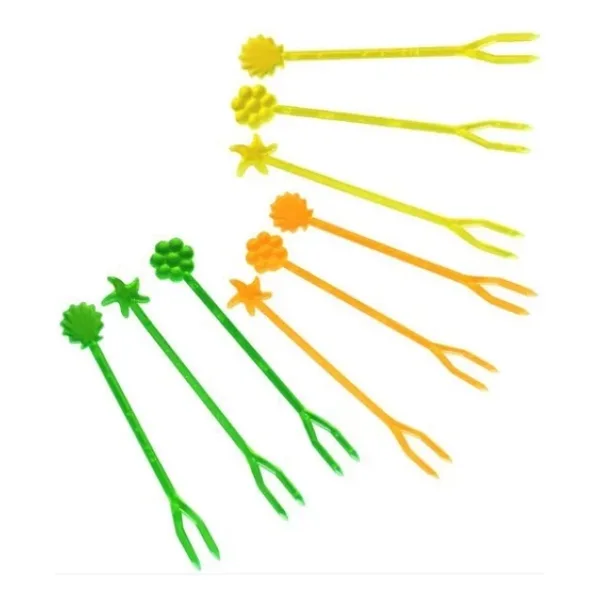 Cips Çatalı Renkli ( 1000Li X 15 Paket)