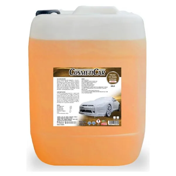 Cosmeticar 20 Kg Fırçasız Cilalı Oto Yıkama Köpüğü ( Oto Şampuan) Gold