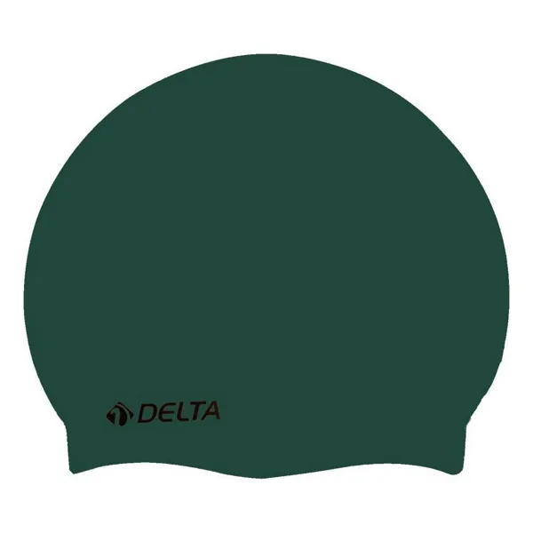 Delta Silikon Bone Deluxe Yüzücü Havuz ve Deniz Bonesi (Düz Renk),A.Yeşil