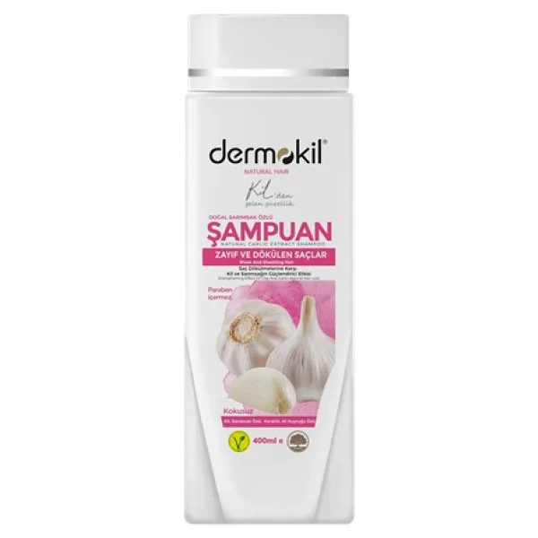 Dermokil Doğal Sarımsak Özlü Şampuan