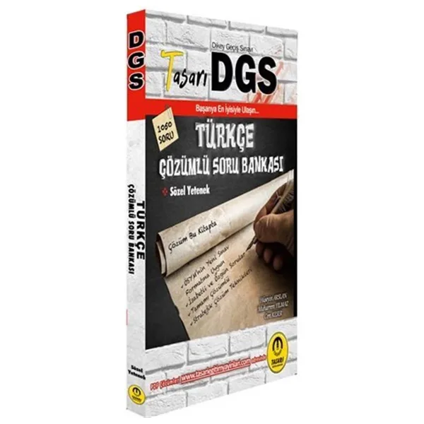 DGS Türkçe Çözümlü Soru Bankası