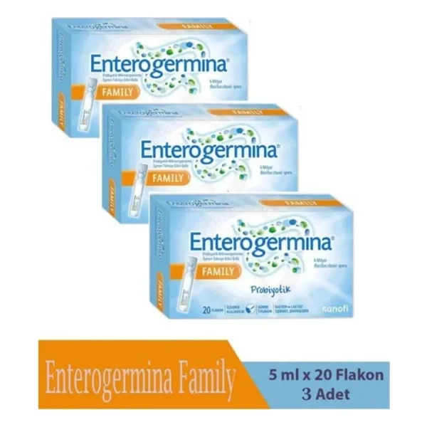 Enterogermina Family 5 ml 20 Flakon 3'lü