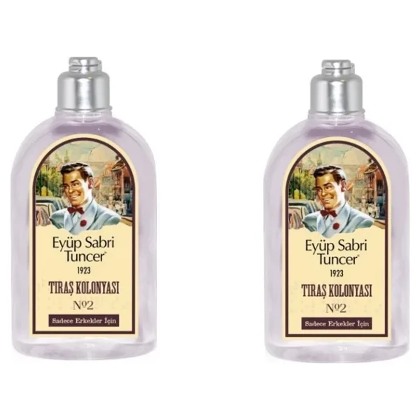 Eyüp Sabri Tuncer No:2 250 ml 2 Adet Tıraş Kolonyası