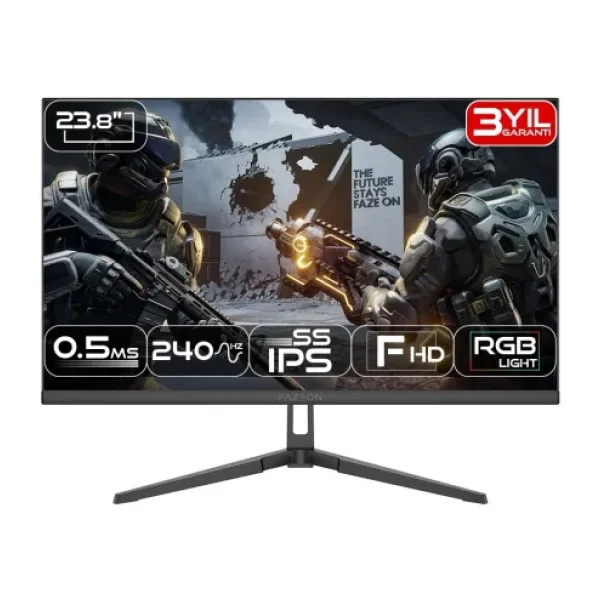Fazeon X24F241S 23.8" 0.5 ms Full HD IPS 240 Hz Oyuncu Monitörü
