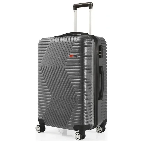 G&d Polo Suitcase Abs Koyu Gri Orta Boy Valiz 600.02-O