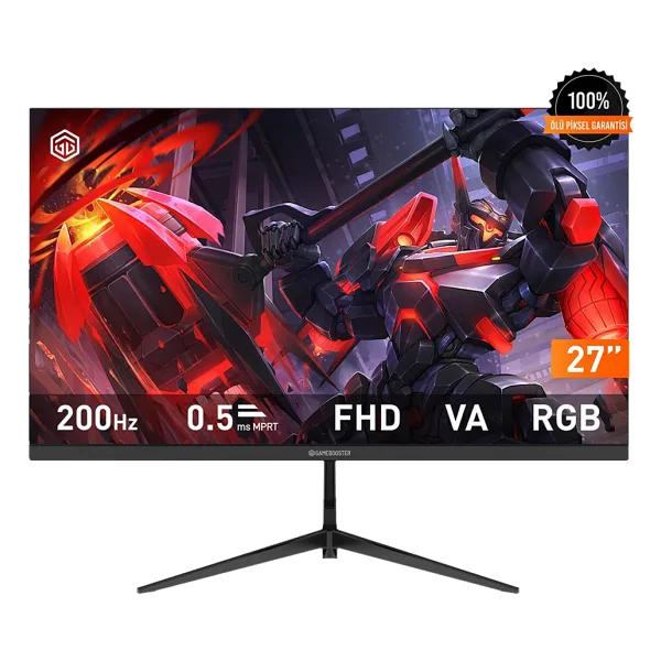GameBooster Ruvie FF20 GB-27O1F200FFOW 27" 0.5 ms Full HD 200 Hz Oyuncu Monitörü