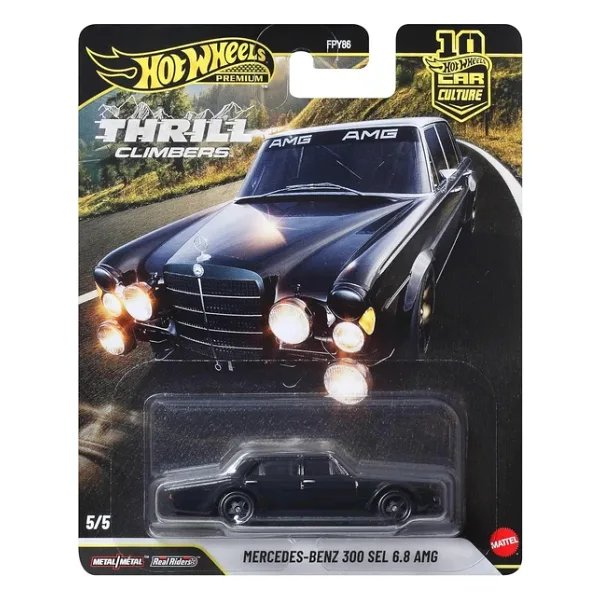Hot Wheels Premium Car Culture Thrill Climbers Mercedes-Benz 300 SEL 6.8 AMG FPY86-JKF20