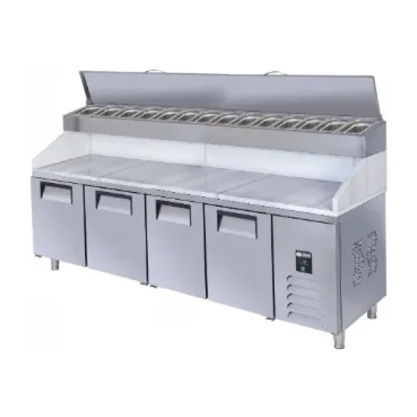 Iceinox PTS HM 650 CR 4 Kapılı Endüstriyel Dondurucu ve Soğutucu