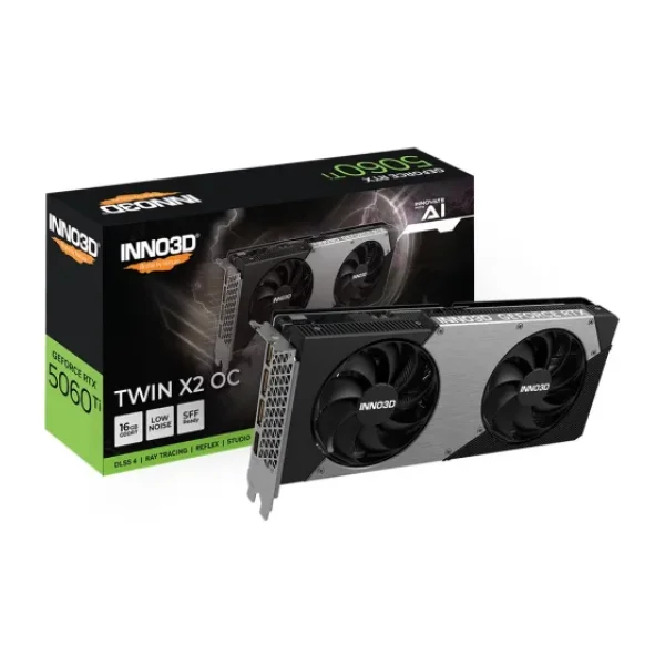 Inno3D RTX 5060 Ti Twin X2 OC N506T2-16D7X-191073N 128 Bit GDDR7 16 GB Ekran Kartı