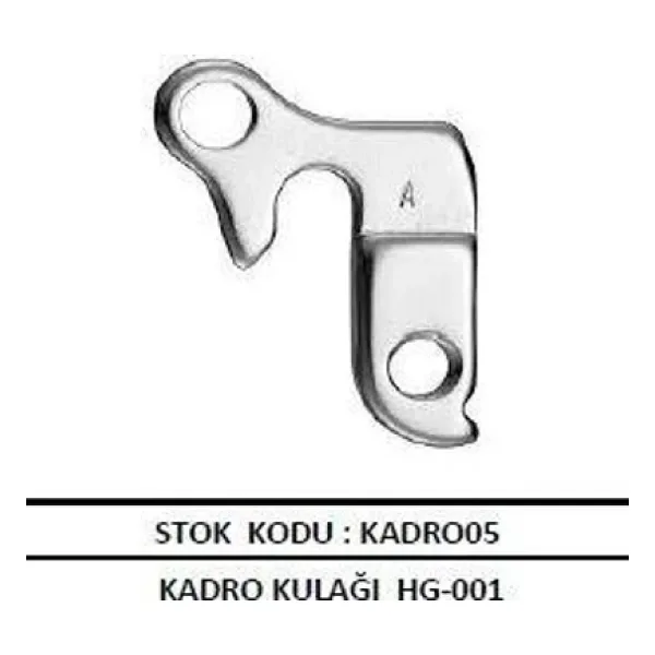 KNT ALÜMİNYUM DAYANIKLI KADRO KULAĞI HG-001 MODEL ÜCRETSİZ KARGO