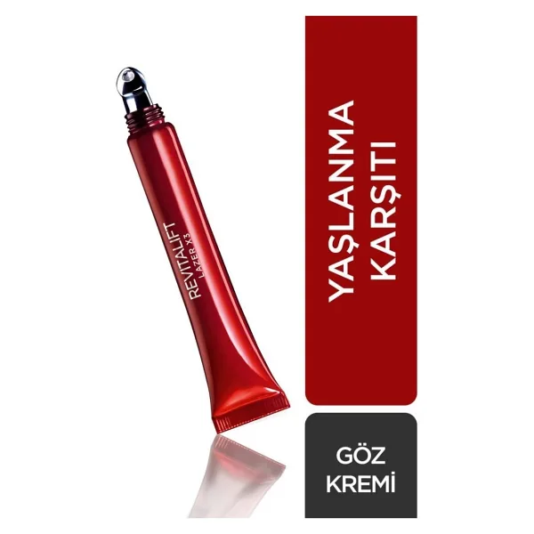 L'Oreal Paris Revitalift Lazer X3 Yaşlanma Karşıtı Göz Bakım Kremi 15 ml Etkili Formül