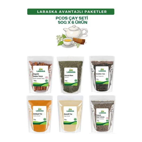 Laraska Kıvırcık Nane 50 gr