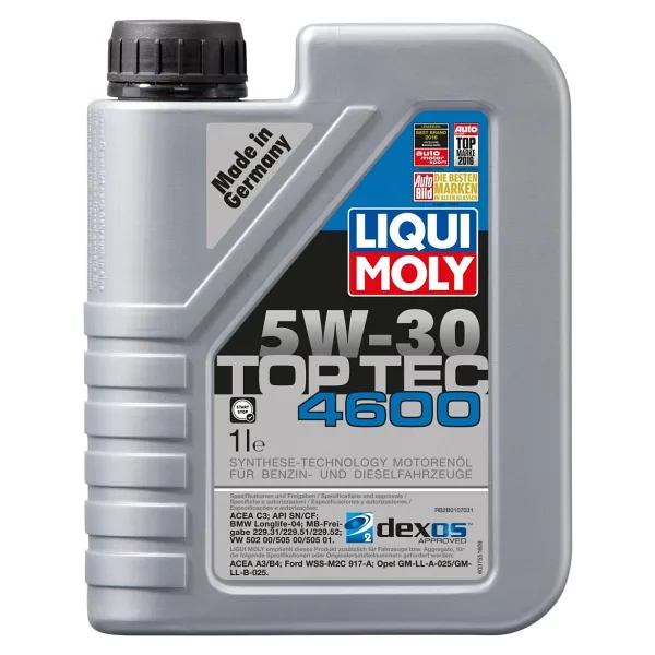 Liqui Moly Top Tec 4600 Dexos2 5W-30 1 lt Motor Yağı - 2023