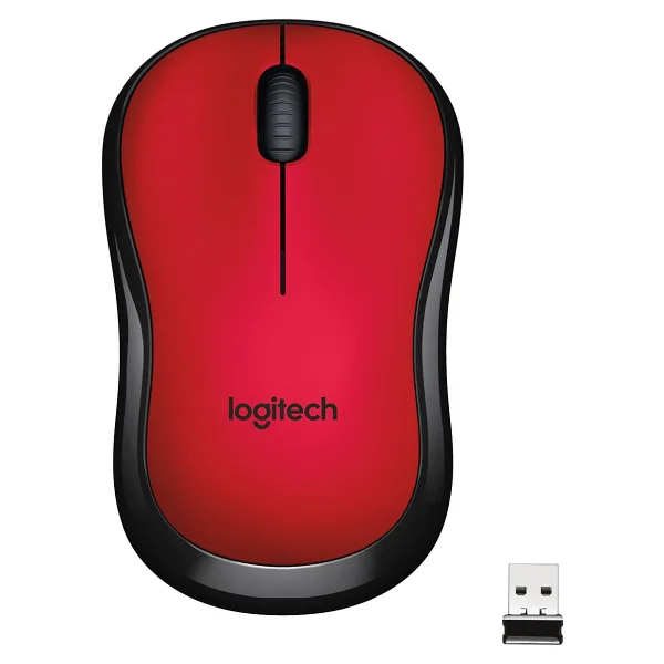 Logitech M220 910-004880 Kırmızı Sessiz Optik Kablosuz Mouse