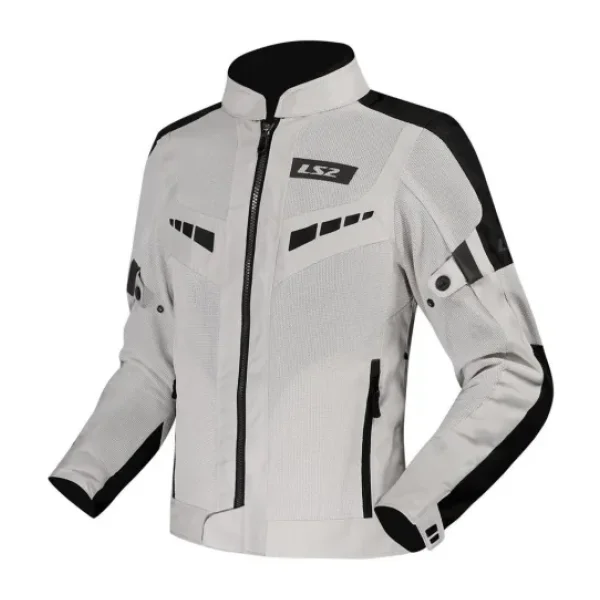 Ls2 Blade Air Erkek Gri Yazlık Motosiklet Montu
