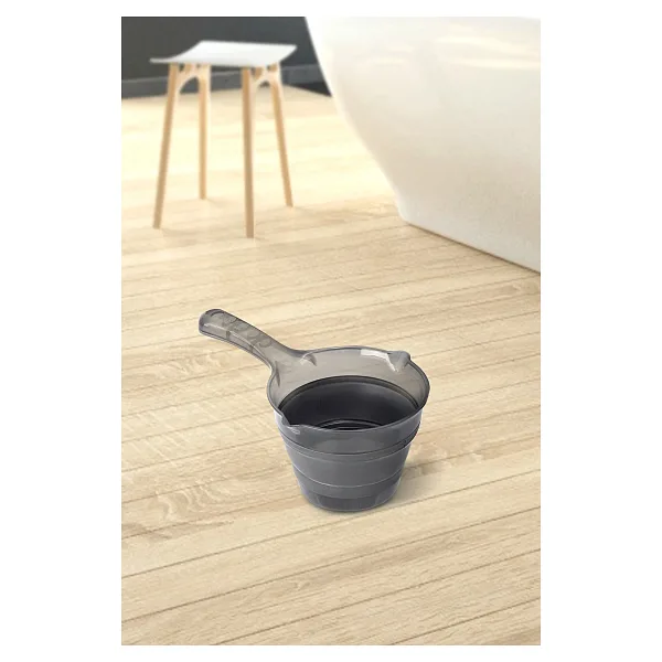 Meleni Home Katlanabilir Akordiyon Koçero Maşrapa - Platin