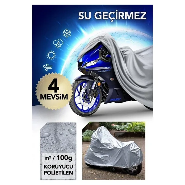 Motorsiklet Brandası Kral Motor Kr-44 Pion 50 Uyumlu Lux Seri