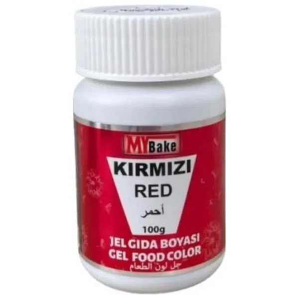 Mybake Kırmızı Jel Gıda Boyası 100 gr