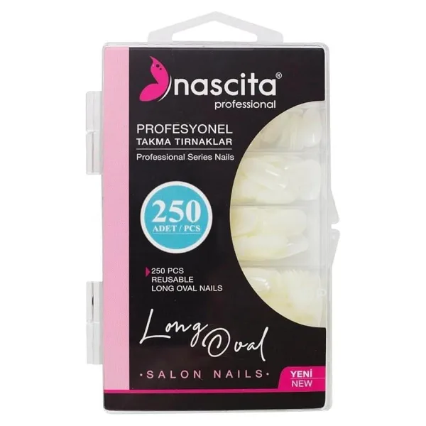 Nascita 250'li Kutulu Long Oval Takma Tırnak - 171