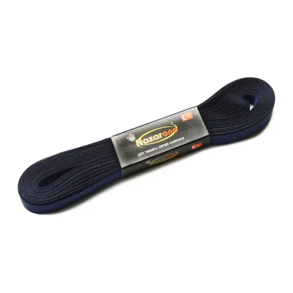 Nazarone Saten Kurdele 1Cm-10Mt-Lacıvert(1111)
