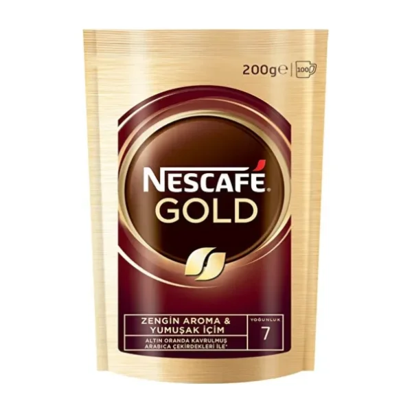 Nescafe Gold Granül Kahve 200 gr Eko Paket