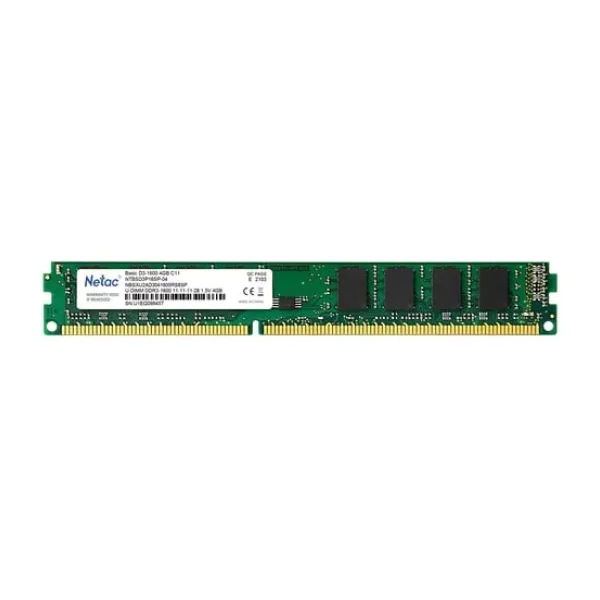 NETAC BASİC NTBSD3P16SP-04 4GB 1600MHZ CL11 DDR3 NOTEBOOK RAM