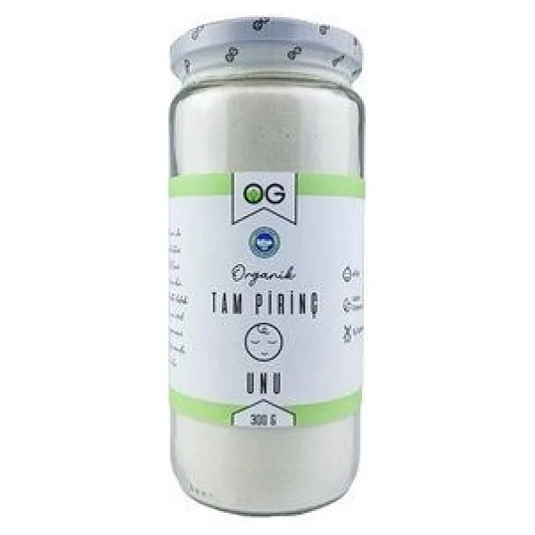 OG Natural 300 gr Tam Pirinç Unu
