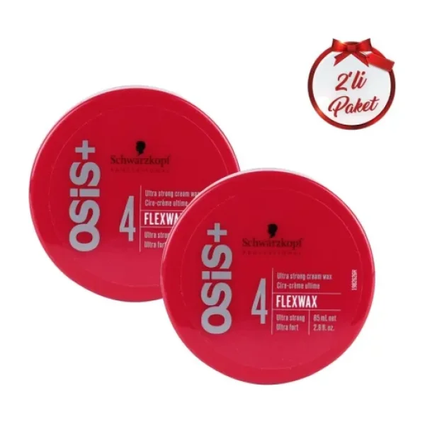 Osis Schwarzkopf Osis Flexwax Tutucu Wax 85 Ml 2 Adet