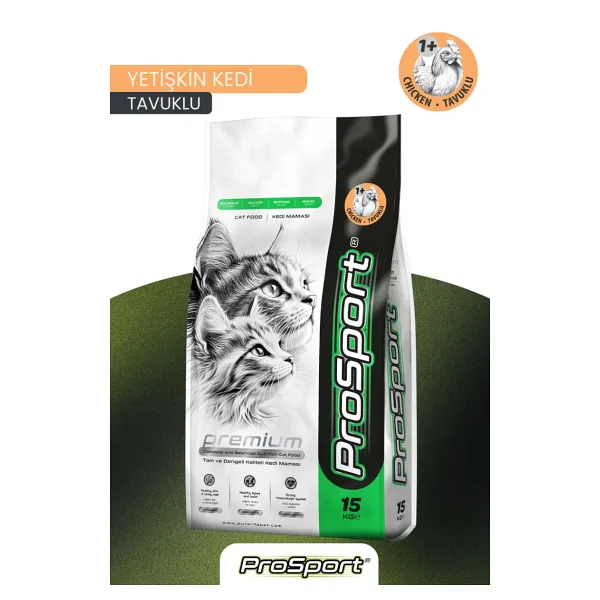 Prosport Tavuklu 15 kg Yetişkin Kedi Maması