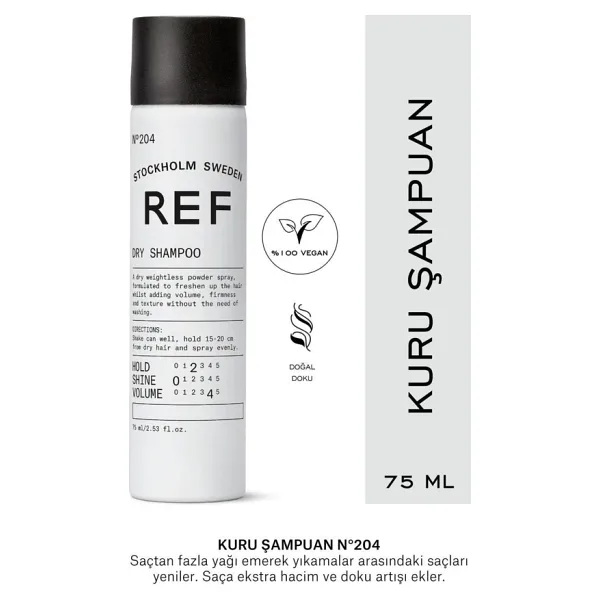 Ref Stockholm Kuru Şampuan Seyahat Boy