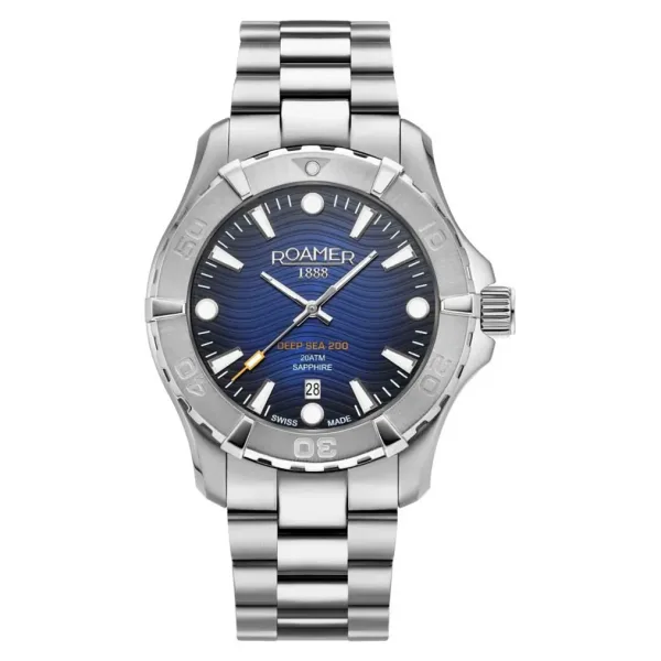 Roamer Deep Sea 200 860833-41-45-70 Lacivert Erkek Kol Saati