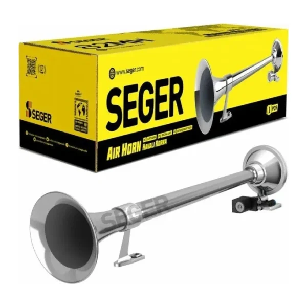 Seger 82mh Marin Korna 12volt Krom Borulu