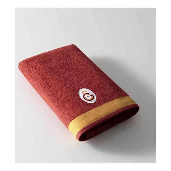 Taç Lisanslı Galatasaray Bukle Pamuk 70x140 cm Banyo Havlusu