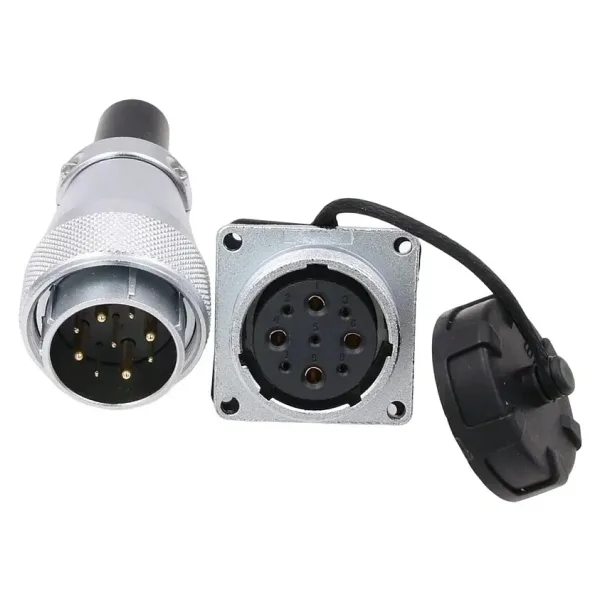 TPWS16 9 Pin 16mm Su Geçirmez Konnektör Takımı