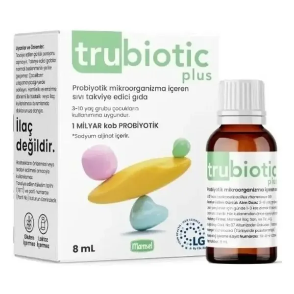 Trubiotic Plus Probiyotik 8 ml Damla
