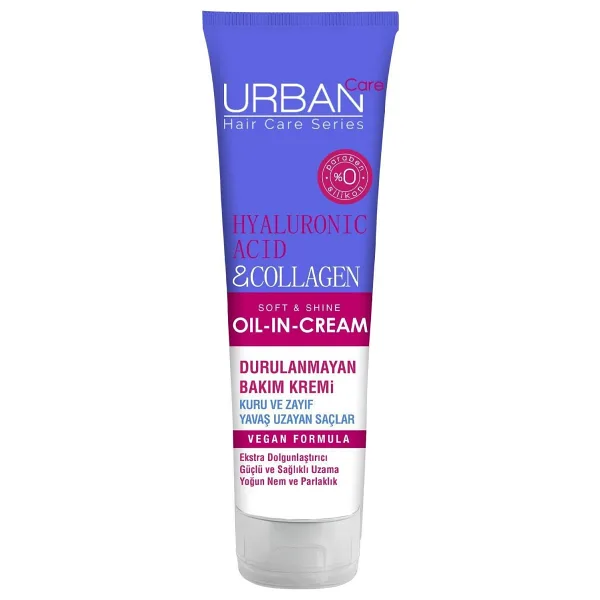 Urban Care Hyaluronic Acid & Collagen 150 ml Durulanmayan Saç Kremi