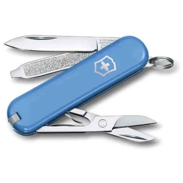 Victorinox Classic SD 0.6223.28G Mavi 7 Fonksiyonlu Çok Amaçlı Çakı