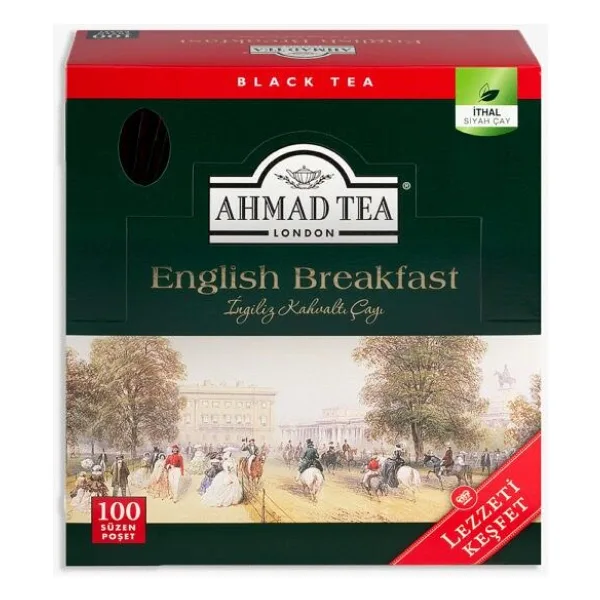 AHMAD TEA English Breakfast Bardak Poşet Çay 100'lü 200 G