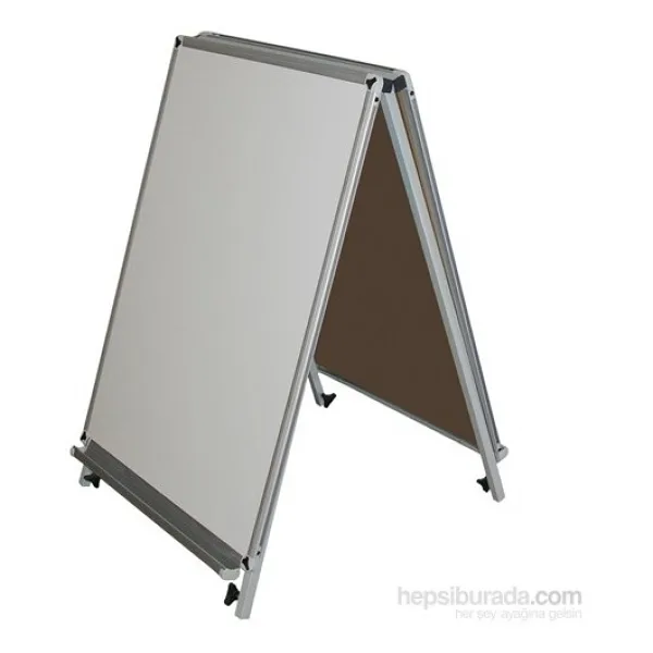 Akyazı 50x70 Laminat Üçgen Tip Çift Taraf Yazı Tahtası - 50 x 70 cm
