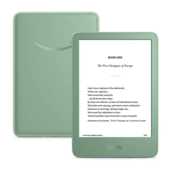 Amazon Kindle Basic 2024 E Kitap Okuyucu 16 gb Reklamlı Yeşil