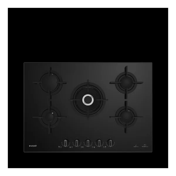 Arçelik OCD T 752-1 DWKS Wok Gözlü Siyah Cam Ankastre Ocak