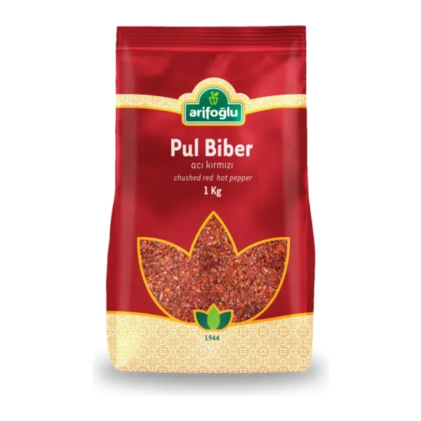 Arifoğlu 1000 gr Çekirdekli Kırmızı Pul Biber