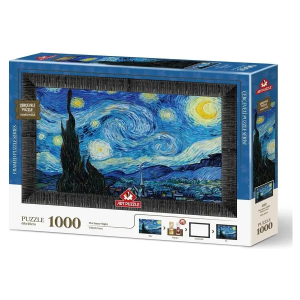 Art Puzzle Yıldızlı Gece Puzzle 1000 Parça 5202