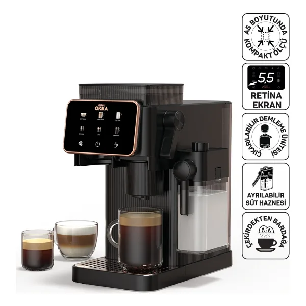 Arzum Okka Barista Compact OK0047 Tam Otomatik Espresso Makinesi