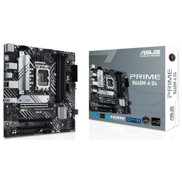 Asus Prime B660M-A D4 Intel LGA1700 DDR4 Micro ATX Anakart
