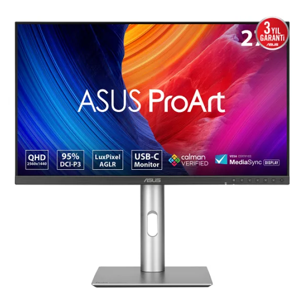 Asus ProArt PA278CFRV 27" 5 ms 2K Pivot IPS 100 Hz Monitör