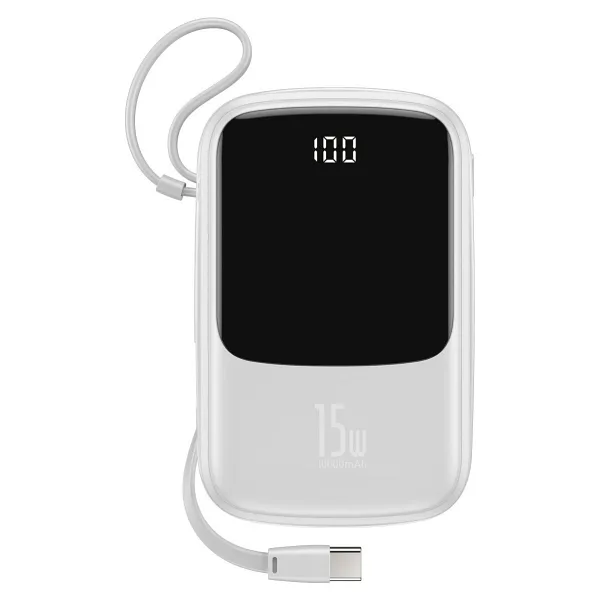 Baseus Qpow Type-C Kablolu 10000 mAh Powerbank