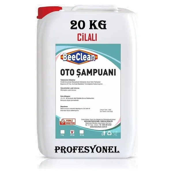 BeeClean 20 Kg Cilalı Oto Şampuan